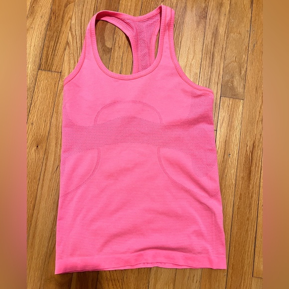 Pink Racerback Tank Top - Picture 1 of 3